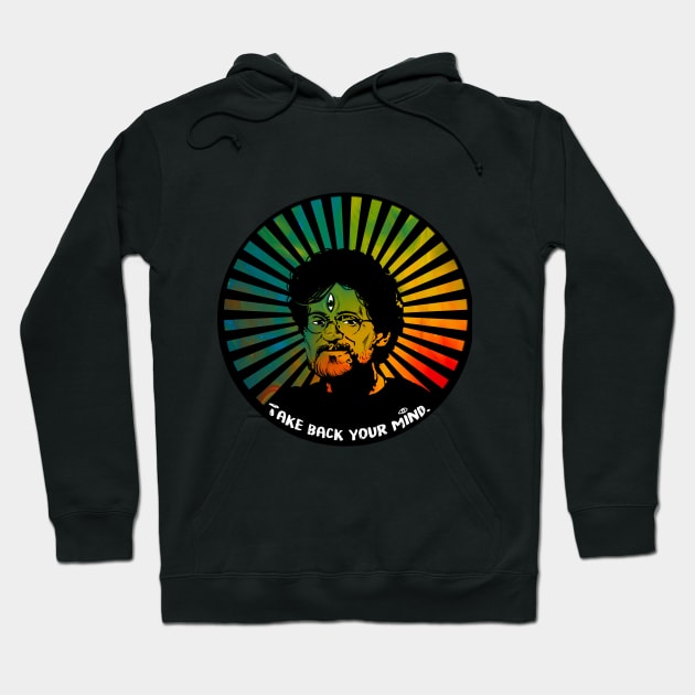 Terence McKenna Hoodie by PsilocyBram